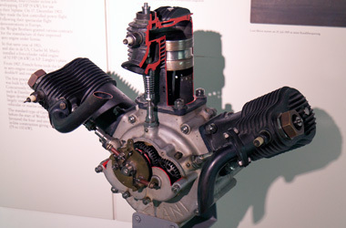 Anzani Flugmotor