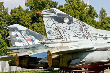 Luftfahrtmuseum Prag-Kbely - Mikojan-Gurewitsch MiG-23BN / MF