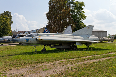 Luftfahrtmuseum Prag-Kbely - Saab J-35J Draken