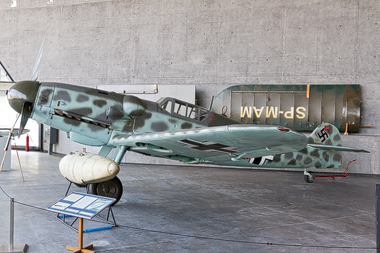 Luftfahrtmuseum Krakau - Messerschmitt Bf 109 G-6