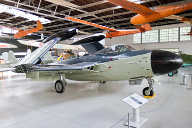 Luftfahrtmuseum Krakau - De Havilland D.H.112 Sea Venom