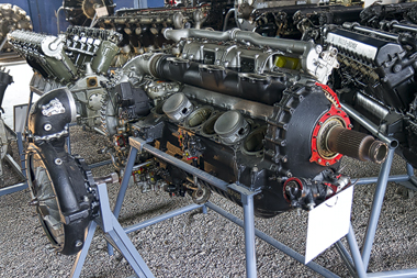 Luftfahrtmuseum Krakau - Rolls-Royce Merlin Mk XX