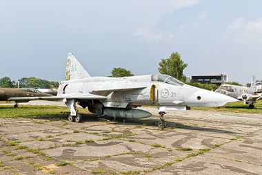 Luftfahrtmuseum Krakau - Saab SF 37 Viggen