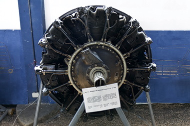 Luftfahrtmuseum Krakau - Wright Cyclone 14 R-2600-23