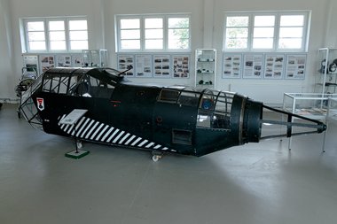 Museum Rechlin - Focke-Wulf Fw 189 Cockpit (Nachbau mit Originalteilen)