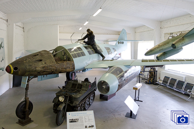 Museum Rechlin - Messerschmitt Me 262 A (Nachbau mit Originalteilen)