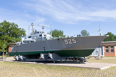 Museum Rechlin - Kleines Torpedoschnellboot Projekt 131.4