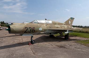 Museum Rothenburg - Mikojan-Gurewitsch MiG-21US