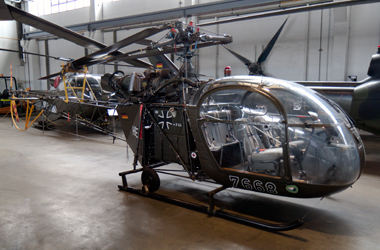 Museum für Luftfahrt und Technik Wernigerode - Sud-Ouest / Aérospatiale SE 3130 Alouette II