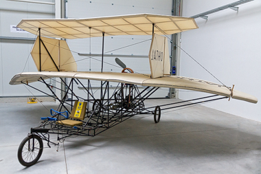 Museum für Luftfahrt und Technik Wernigerode - Jatho Flugapparat Zweiflächer (Nachbau)